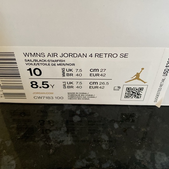 Air Jordan 4 Retro SE Women 10 - Picture 2 of 12